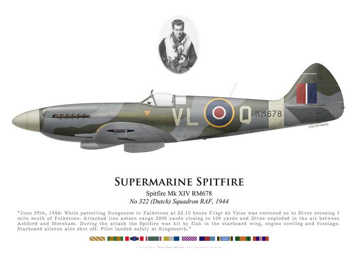 Spitfire Mk XIV VL Q
