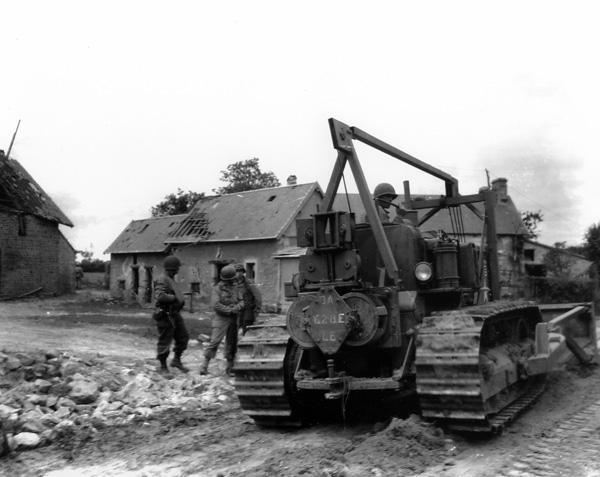 299 Engineer Combat Battalion landed on Omaha Beach