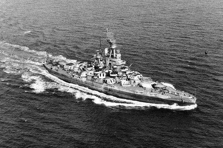 USS Nevada target Azeville