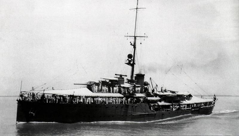 HNLMS Soemba postion near Normandy coast