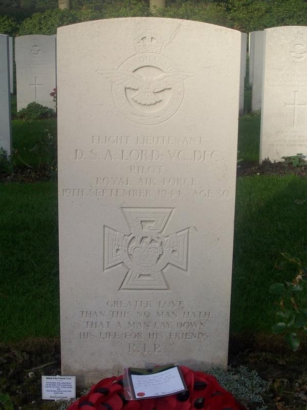 Flight Lieutenant DAVID LORD VC