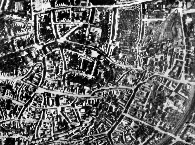 RAF Bomber Command 243 Lancasters attacked Nordhausen 4 April 1945