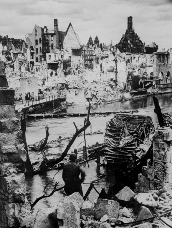 Intake of the Pegnitz River no longer supplies war factories in Nuremberg