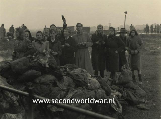 RAF Bomber Command Lancasters Operation Manna day 5 Gouda