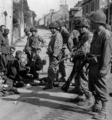 2nd Armored Division (USA) HQ near Hornburg