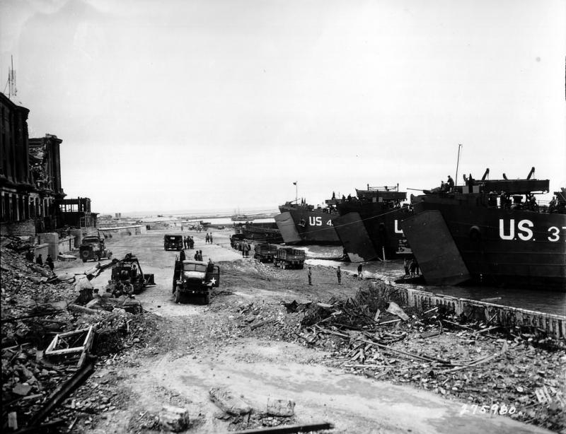 394 Infantry Regiment (USA) arrival at Le Havre