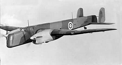 Whitley lost at North Sea (near pole 13,5 Calllantsoog) on 11-10-1941 (SGLO ref: T1289)