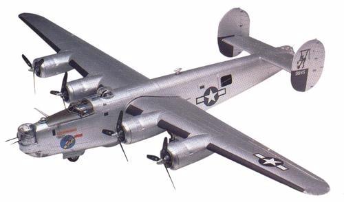 8th Air Force B-24 Mission 395 to Caen (communications centre) 44-6-6