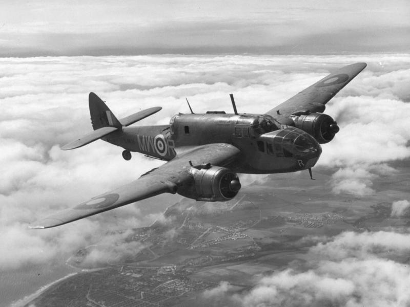 Flight of Beaufort  N1117 and unknown rank  unknown name on 1940-09-27