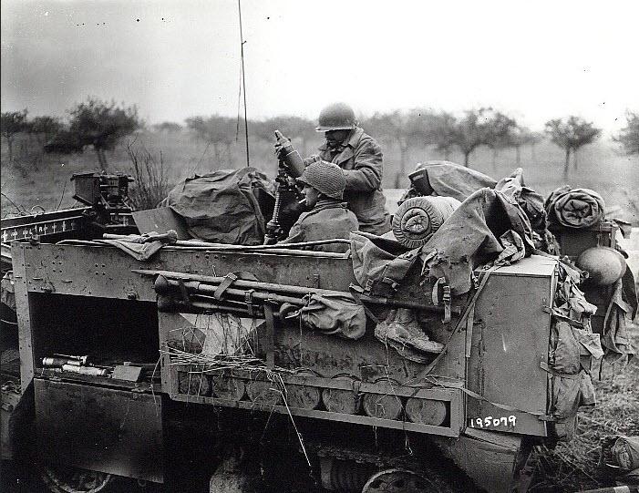 7th Armored Division (USA) attack Germans at Bootshaped Forrest