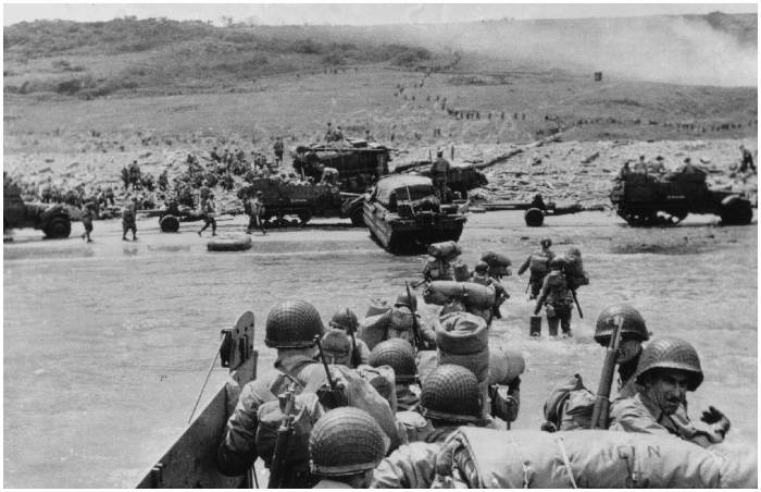 29 Infantry Division (USA) signy-sur-Mer occupied