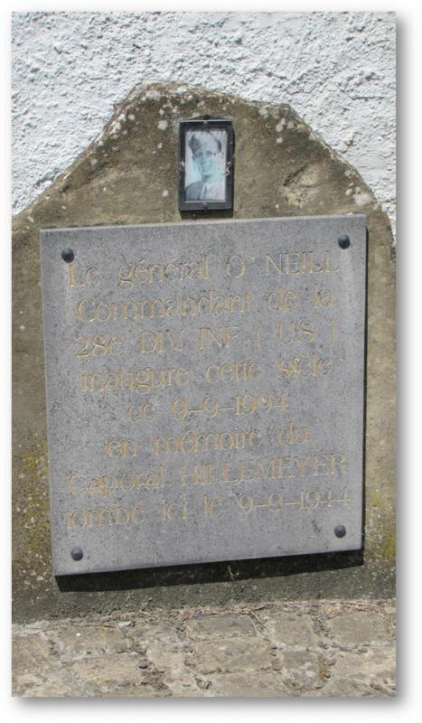 Henri Pszybilski and Corporal Hillemeyer killed at Habay