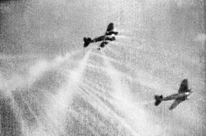 Spitfire Mk I fighter of No. 609 Squadron RAF