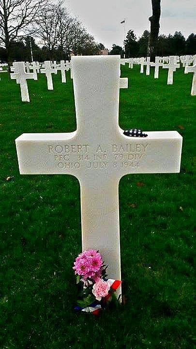Private First Class Bailey Robert A (Service #: 35061983) died on 1944-07-08