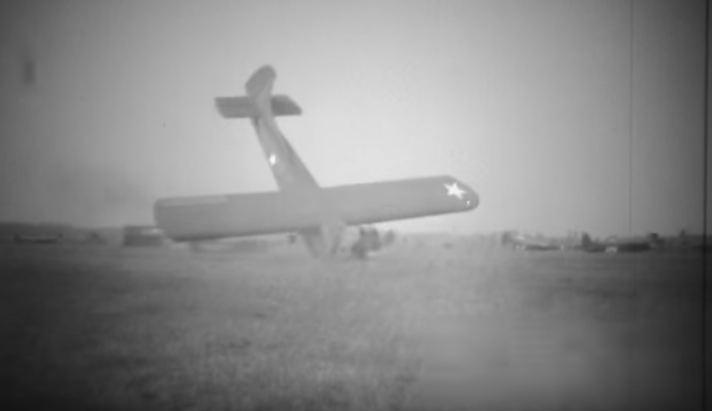 Spectaculair landing of Gliders