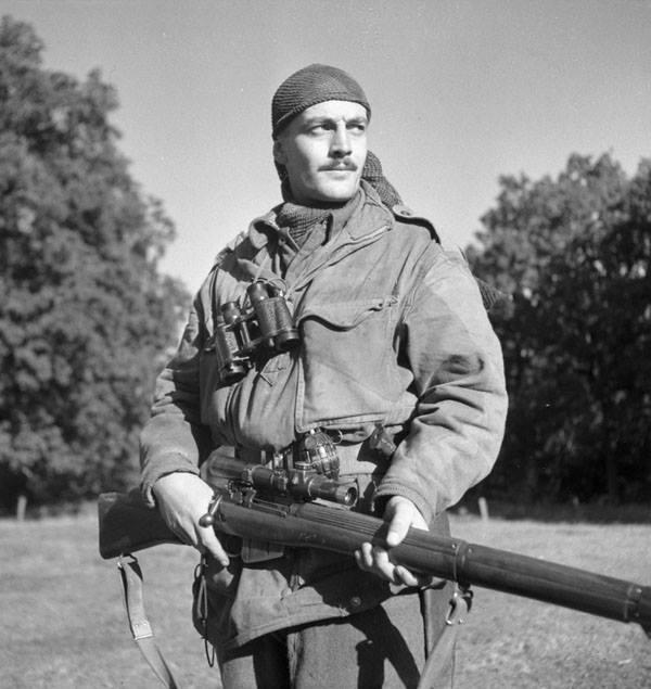 Calgary Highlanders Sniping Platoon Sergeant Harold A. Marshall