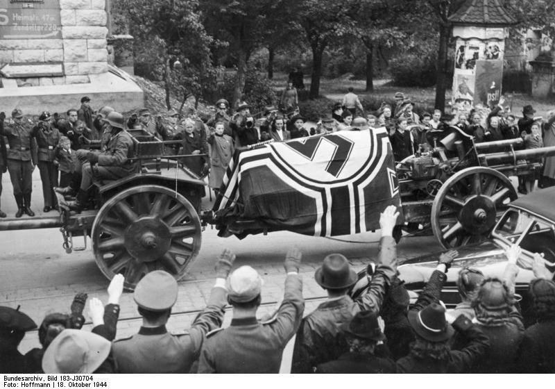 Funeral procession of Field Marshal Erwin Rommel