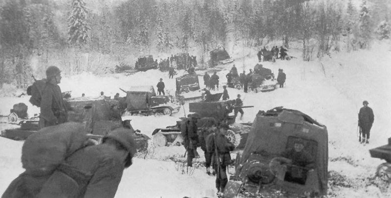 Troop movements near Helsinki
