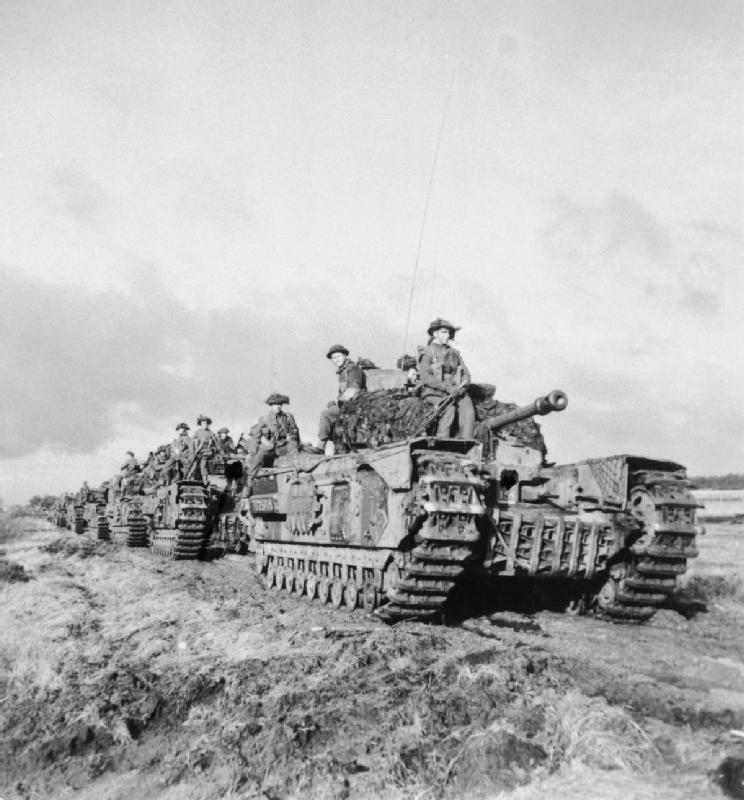 6 Guards Tank Brigade at Beringen