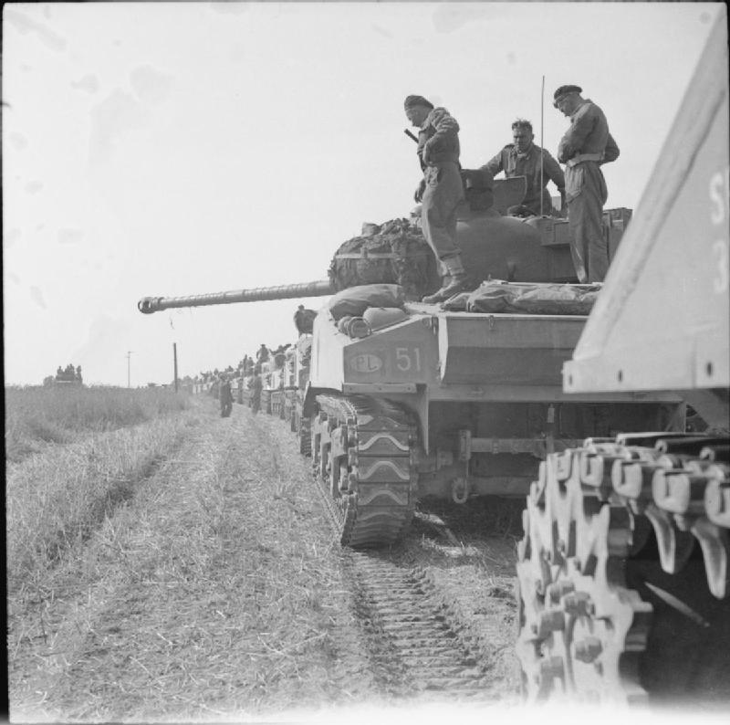 Landing 1st Polish Armoured Division