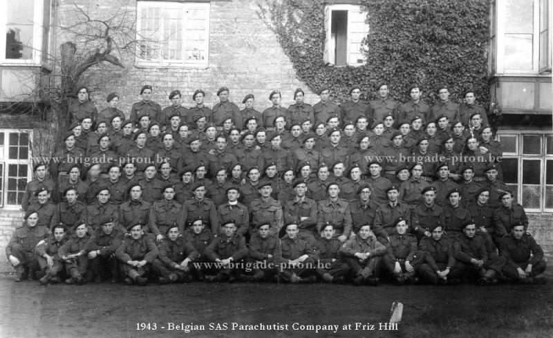 The Belgians S.A.S. Parachutists parachuted behind enemy lines