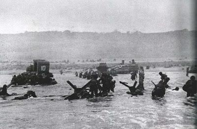175 Infantry Regiment (USA) 1st and 2nd battalions landed on Omaha Beach