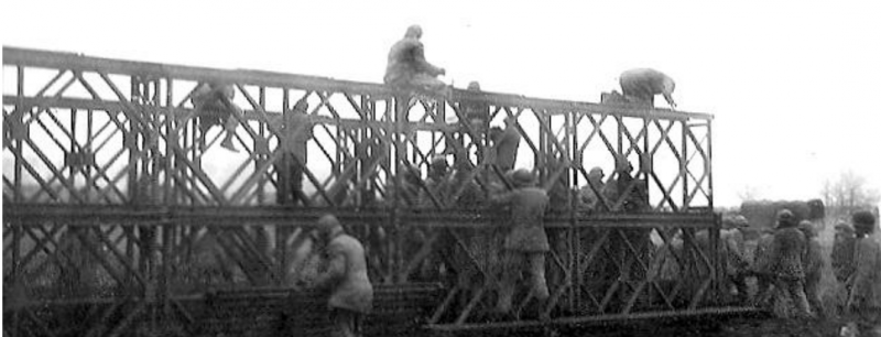 104 Infantry Division (USA) crossing Erft Canal