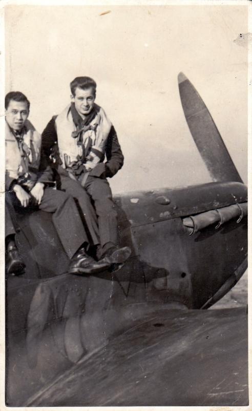 Flight of Spitfire XIV unknown and Flight Sergeant W De Vries on 1944-06-29