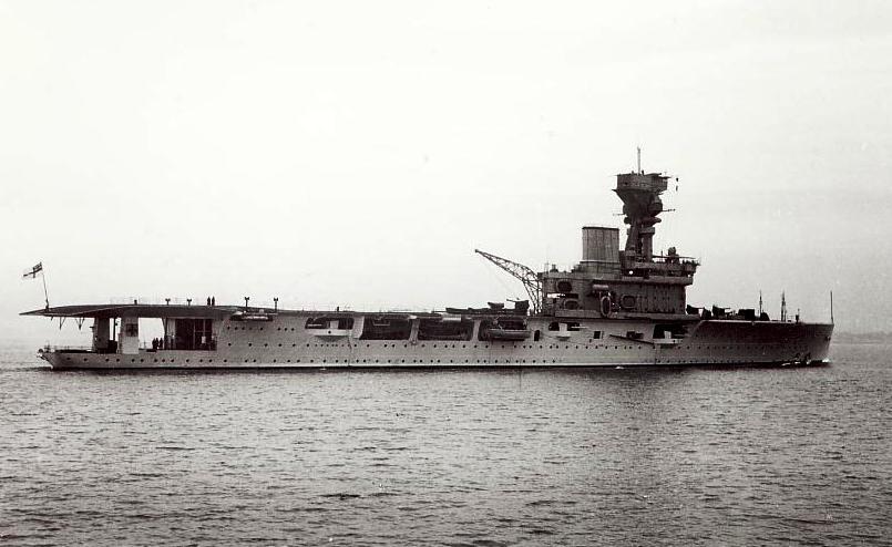 On Wed. 25 Oct 1939 HMS Hermes departed Dakar