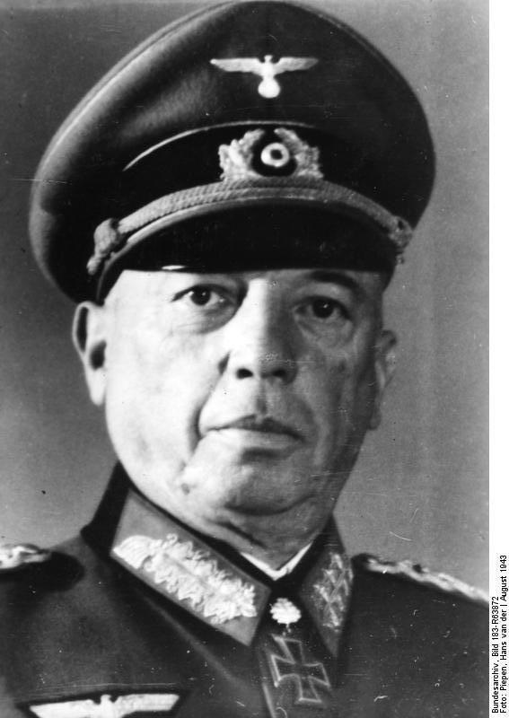 On Wed. 01 Nov 1939 Georg von Küchler commanding officer of 11th Army.