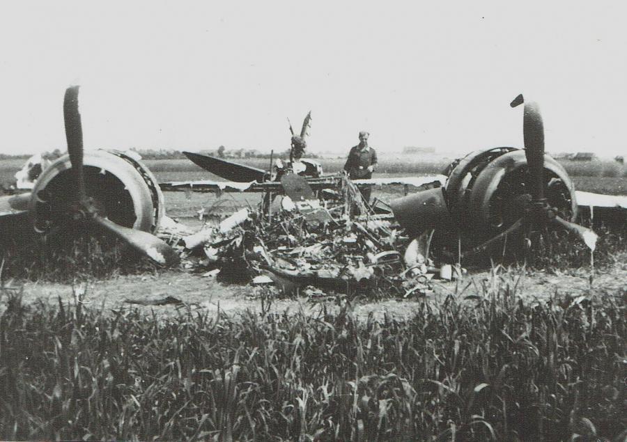 Bristol Blenheim IV (L8847 LS-) on a mission to Maastricht on 1940-05-11