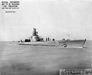 On Wed. 31 Mar 1943 USS Whale set sail toward Midway Atoll