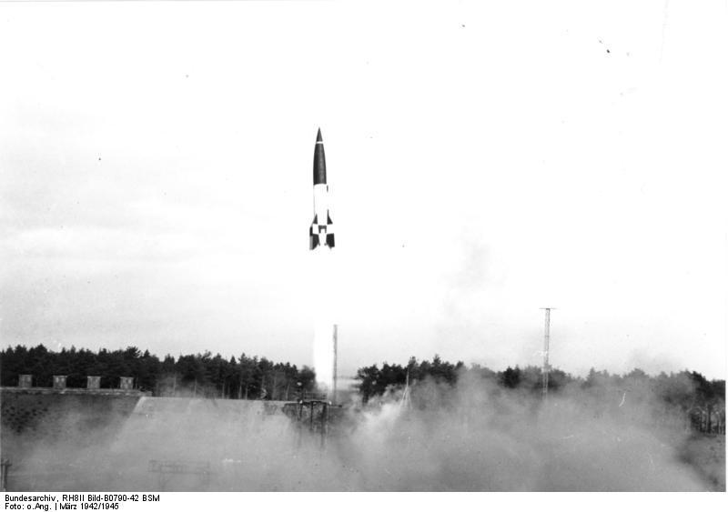 On Wed. 26 may 1943 At Peenemünde  an A-4 rocket and a flying bomb were tested.