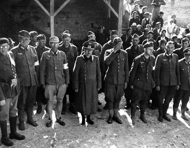 German prisoners captured by the FFI