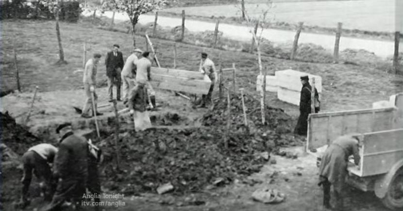 Royal Norfolk Regiment murdered by SS 'Totenkopf' (Death's Head) Division