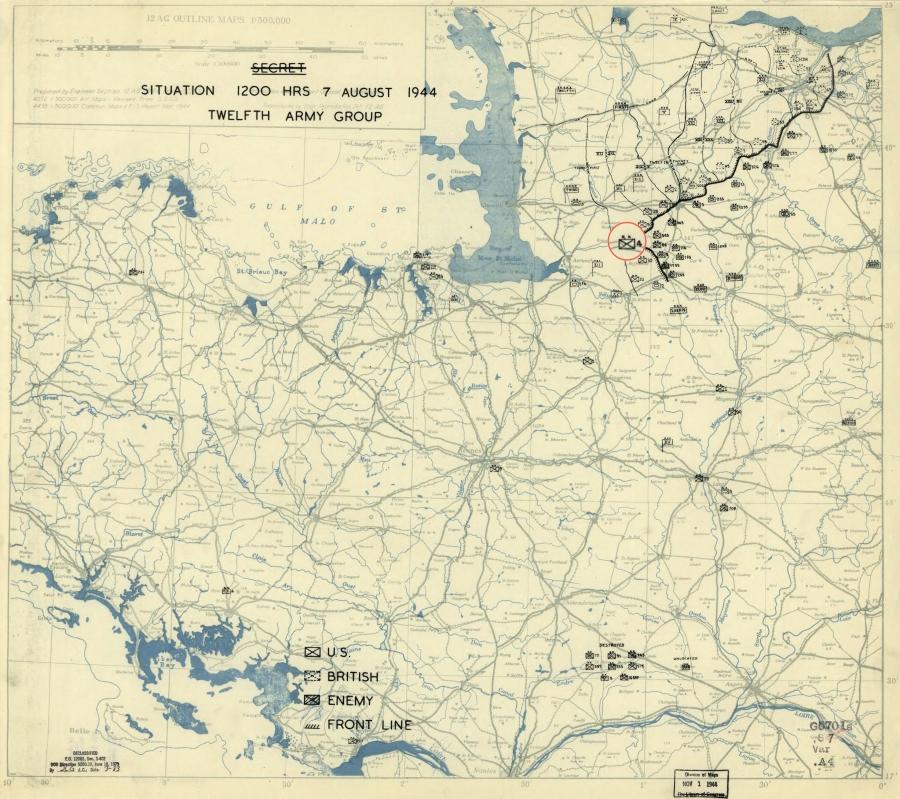 4 pehotna divizija (ZDA) je napadla Saint-Pois