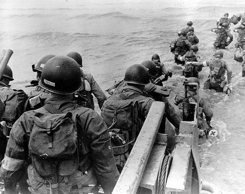 5 Infantry Division (USA) debarked at Utah Beach