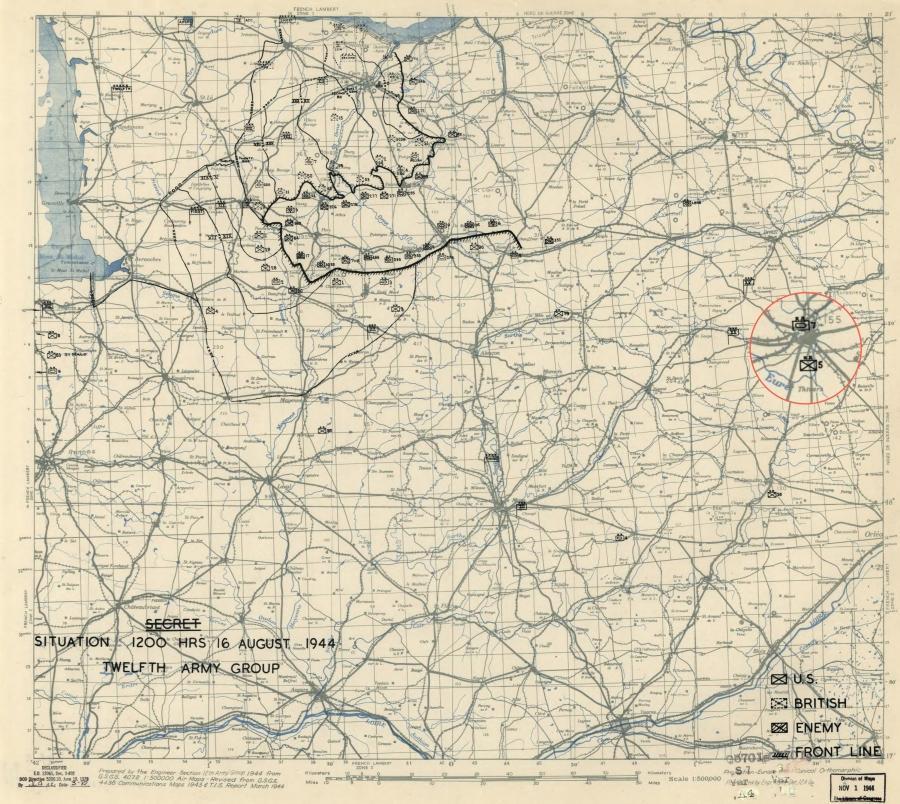 5 Infantry Division (USA) to Chartres