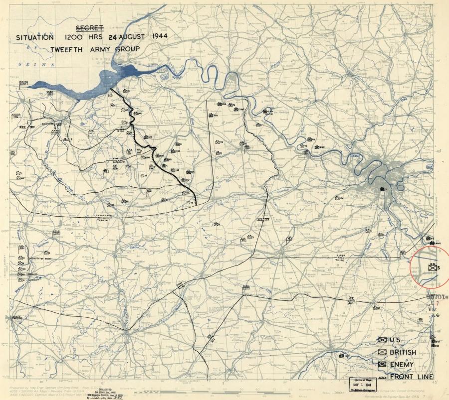 5 Infantry Division (USA) Montereau