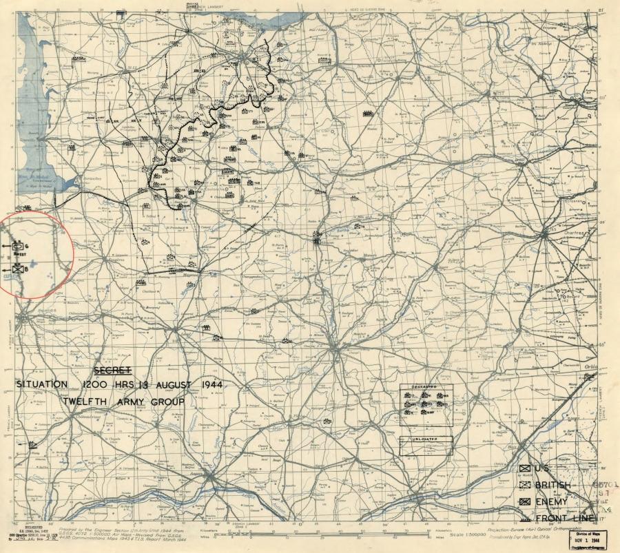 8 Infantry Division (USA) to Dinard