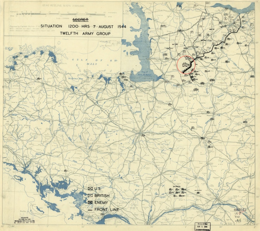 9 Infantry Division (USA) attacked to seize Gathemo