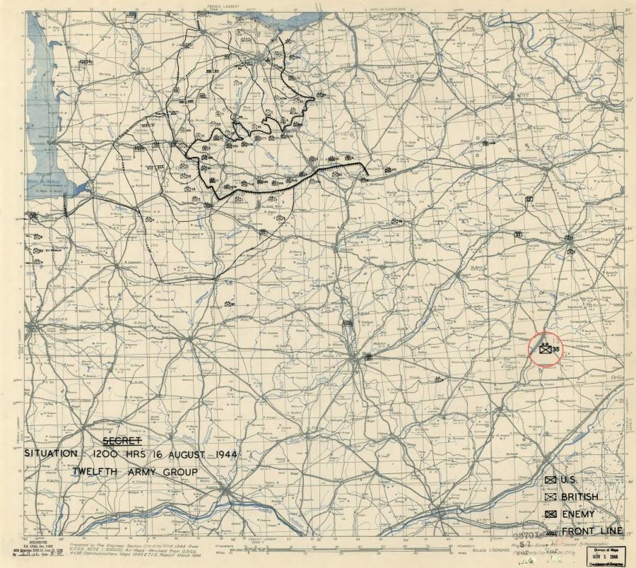 35 Infantry Division (USA) to Orleans