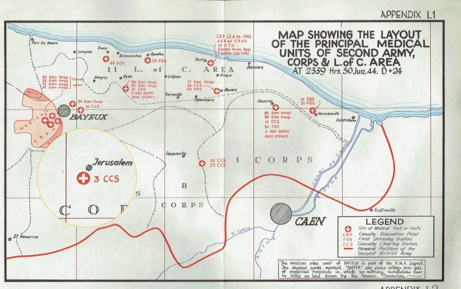 3 Casualty Clearing Station near Jerusalem