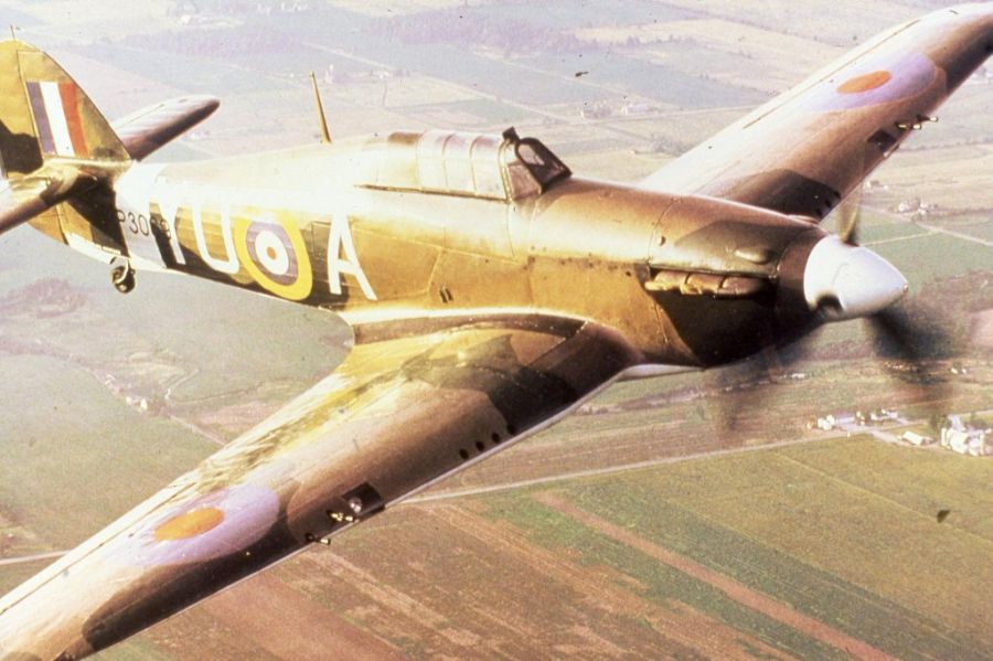 Flight of Hurricane I P3869 and Flight Lieutenant V B Corbett on 1940-08-31