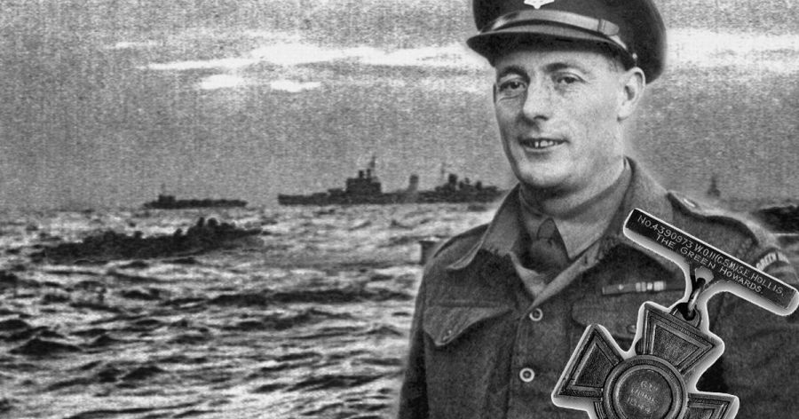 On Tues. 06 Jun 1944 British Company Sergeant-Major Stanley Hollis, usi.....