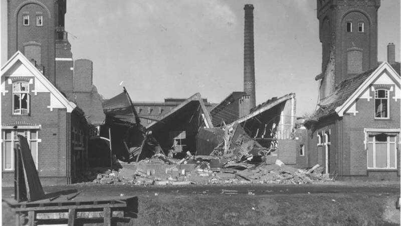 457 Bomb Group (USA) bombing Coevorden