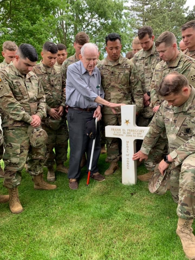 Technical Sergeant Peregory Frank D (Service #: 20365455) died on 1944-06-14