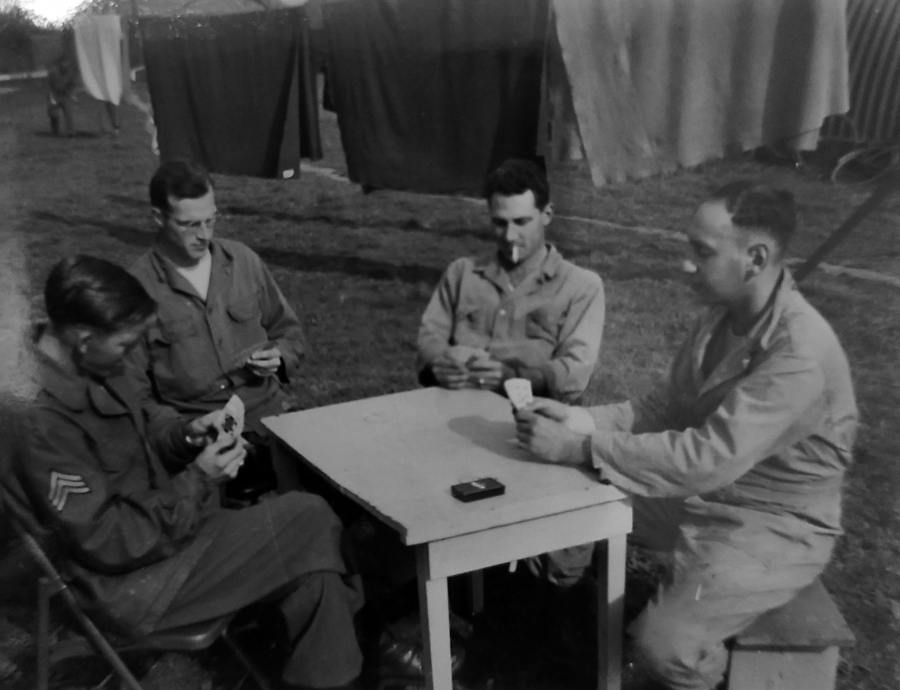 827 Ordnance Base Depot Company stayed at Honeybourne Worcestershire on 24 april 1944