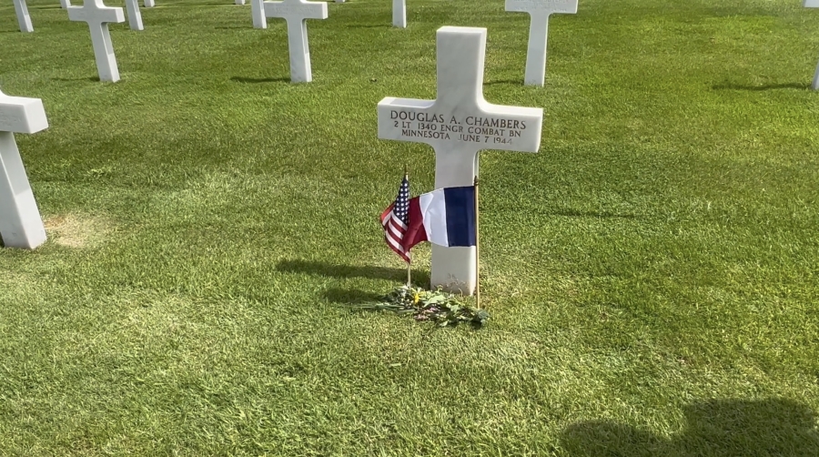 Second Lieutenant Chambers Douglas A (Service #: O1109190) died on 1944-06-07