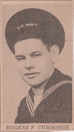 Motor Machinist's Mate, Second Class Cummings Eugene F (Service #: 06011523) died on 1945-04-29